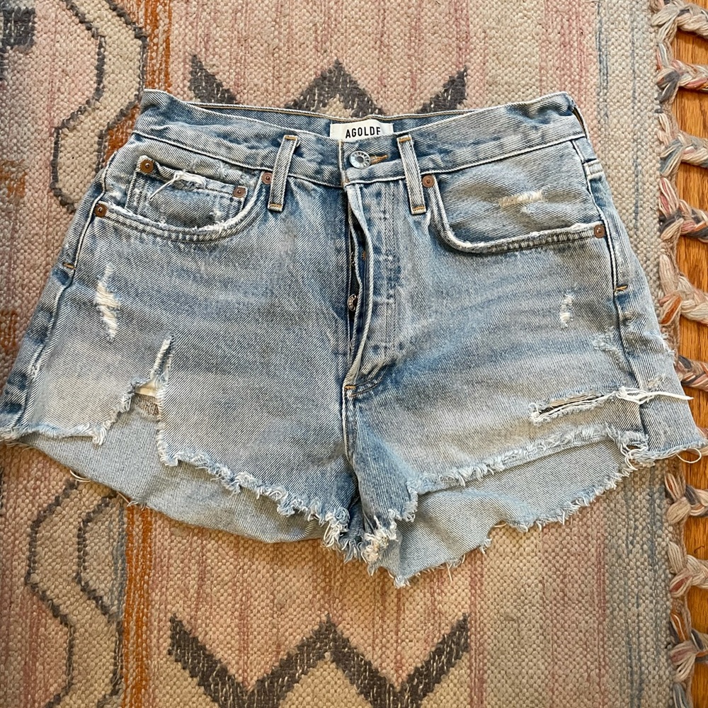 AGOLDE Parker Vintage Cut Off Shorts Size 25